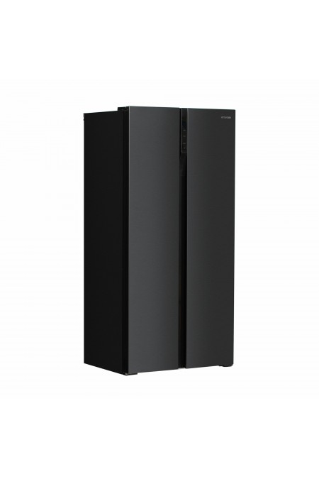 Холодильник Hyundai CS4505F (Side by Side) (черная сталь) 