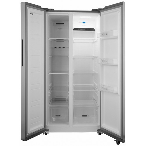 Холодильник Hyundai CS45082F (Side-by-Side) (нержавеющая сталь) 1