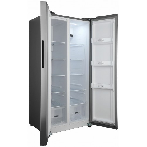 Холодильник Hyundai CS45082F (Side-by-Side) (нержавеющая сталь) 2