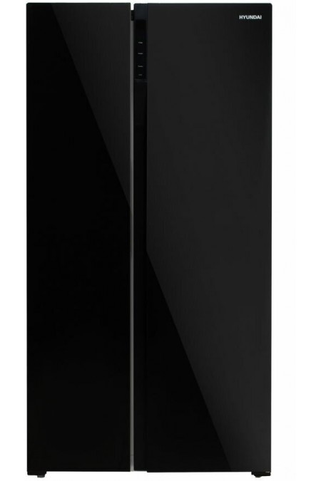 Холодильник Hyundai CS5003F (Side-by-Side) (черное стекло) 