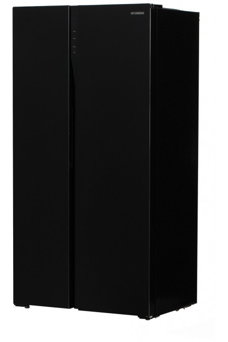 Холодильник Hyundai CS5003F (Side-by-Side) (черное стекло) 1