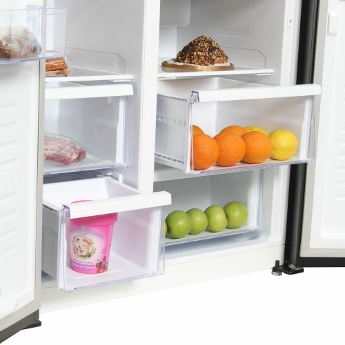 Холодильник Hyundai CS5073FV (Side-by-Side) (графит) 1