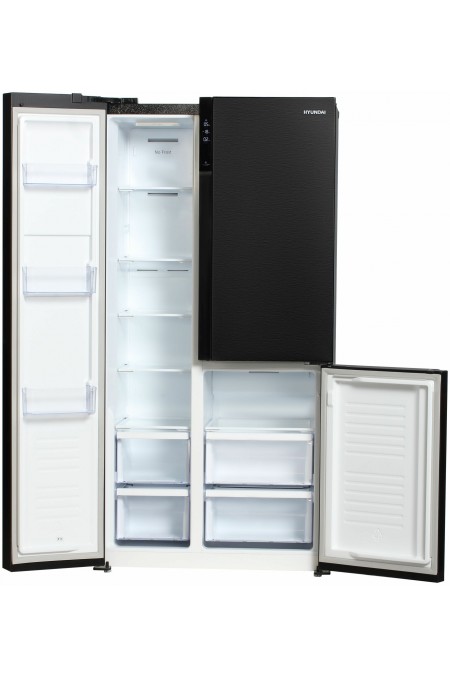 Холодильник Hyundai CS5073FV (Side-by-Side) (графит) 2