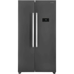 Холодильник Hyundai CS55023F (Side-by-Side) (нержавеющая сталь)