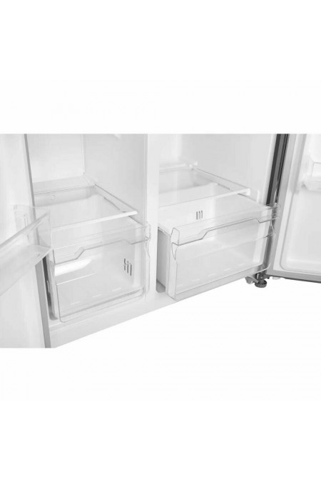 Холодильник Hyundai CS55023F (Side-by-Side) (нержавеющая сталь) 4