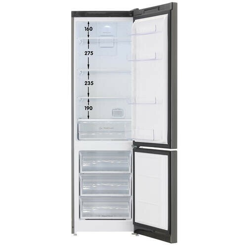 Холодильник INDESIT ITS 5200 NG (темно-серый) 2