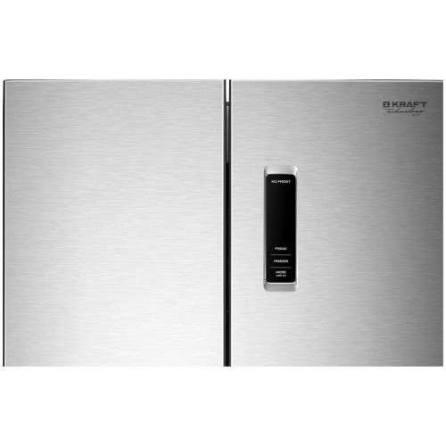 Холодильник Kraft TNC-NF701IX (Side-by-Side) (серебристый) 1