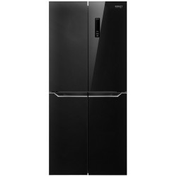 Холодильник Kraft TNC-NF702ICB (Side-by-Side) (черный)