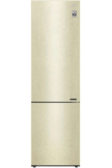 Холодильник LG DoorCooling+ GA-B509 CECL (бежевый) 