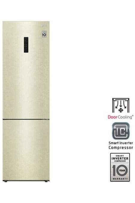 Холодильник LG GA-B509CETL (бежевый) 6