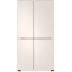 Холодильник LG GC-B257KEHW (Side-by-side) (бежевый)