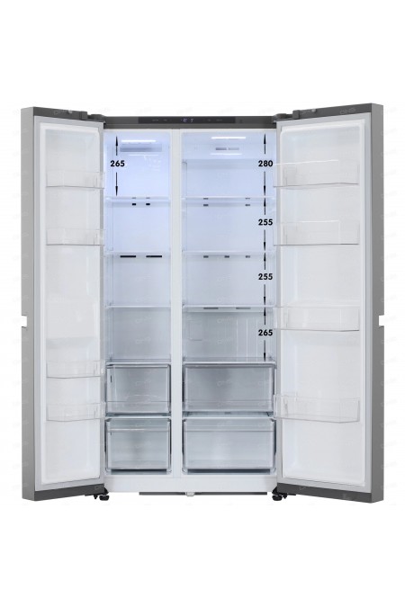 Холодильник LG GC-B257KMHW (Side-by-side) (серебристый) 