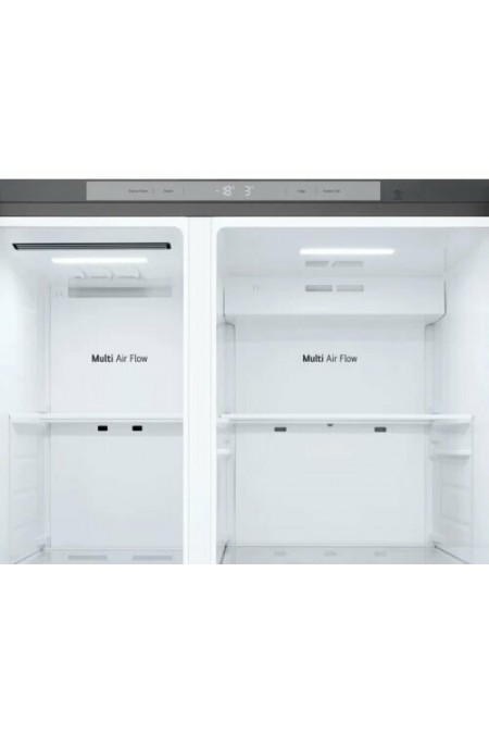 Холодильник LG GC-B257KMHW (Side-by-side) (серебристый) 6