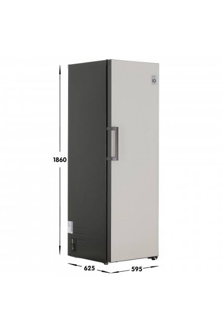 Холодильник LG GC-B401FEPM (бежевый/черный) 1