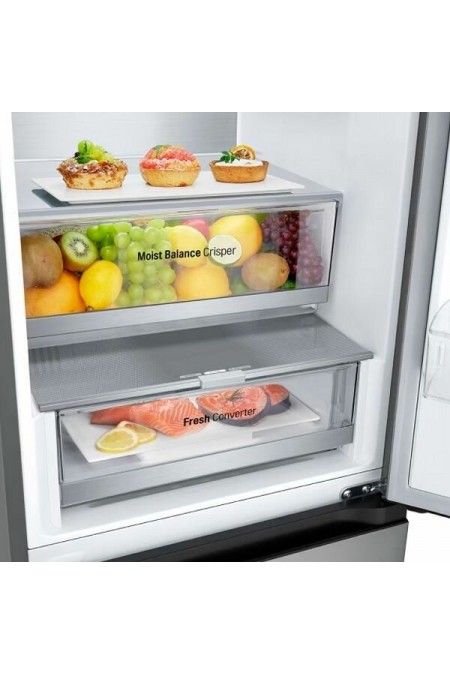 Холодильник LG GC-B459FNPW (серый) 3