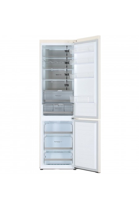 Холодильник LG GC-B509SEUM (бежевый) 7