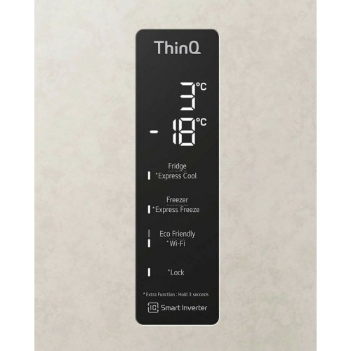 Холодильник LG GC-B569PECM (бежевый) 2