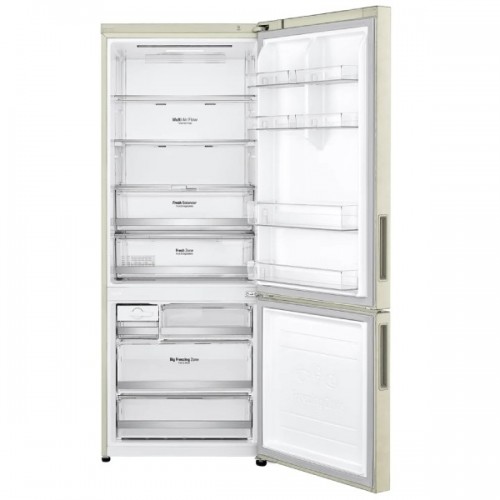 Холодильник LG GC-B569PECM (бежевый) 4