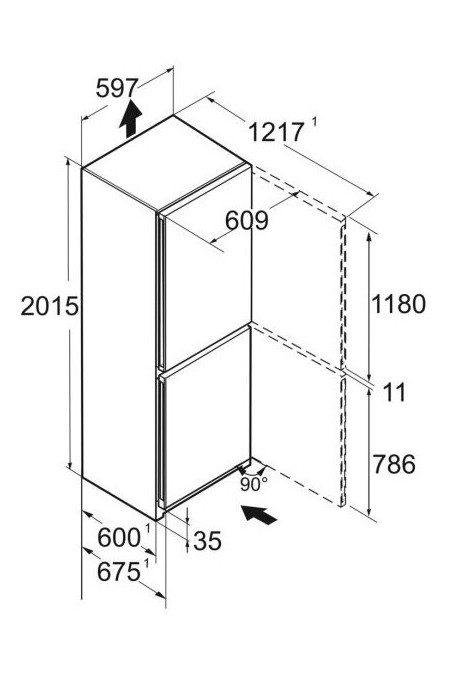 Холодильник Liebherr CNd 5703 (белый) 4