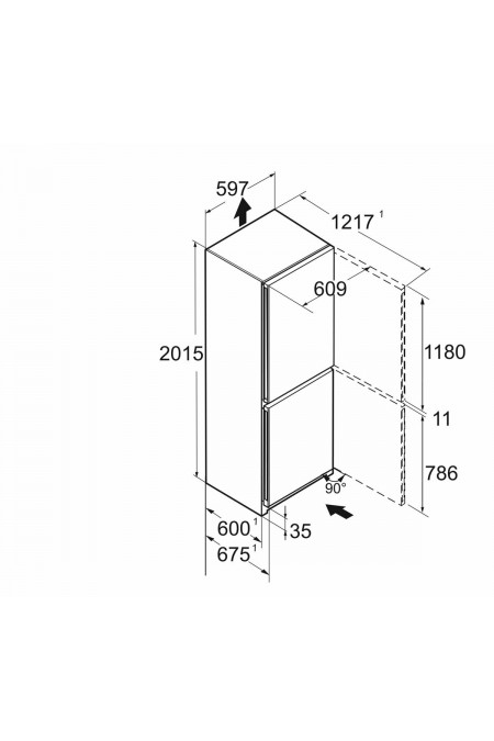 Холодильник Liebherr CNsfc 574i (серебристый) 6