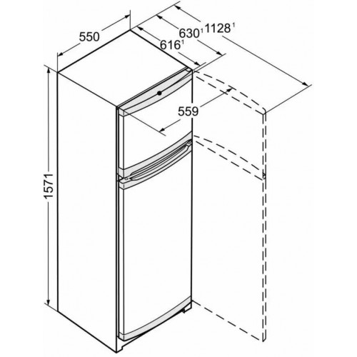 Холодильник Liebherr CTele 2931 (серебристый) 2
