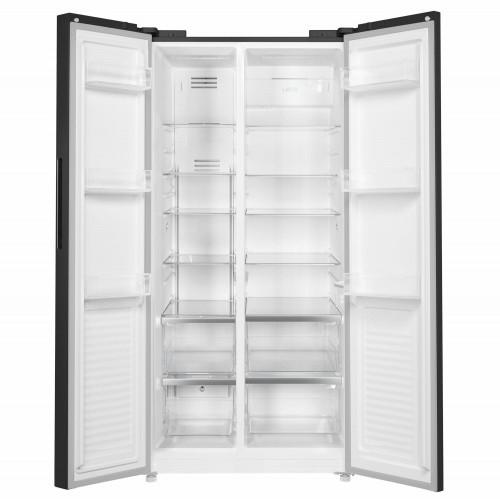 Холодильник Maunfeld MFF177NFB Slim Inverter (Side-by-Side) (черный) 2