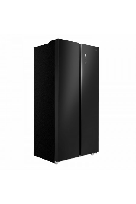 Холодильник Maunfeld MFF177NFB Slim Inverter (Side-by-Side) (черный) 2