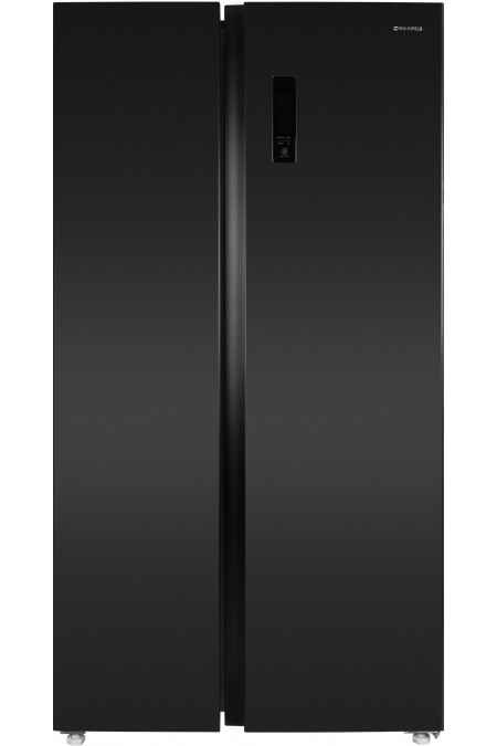 Холодильник Maunfeld MFF177NFSB (Side-by-Side) (черный) 