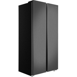 Холодильник Maunfeld MFF177NFSE (Side-by-Side) (сталь)