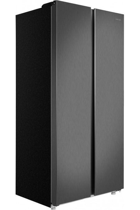 Холодильник Maunfeld MFF177NFSE (Side-by-Side) (сталь) 