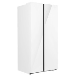 Холодильник Maunfeld MFF177NFW Slim Inverter (Side-by-side) (белый)