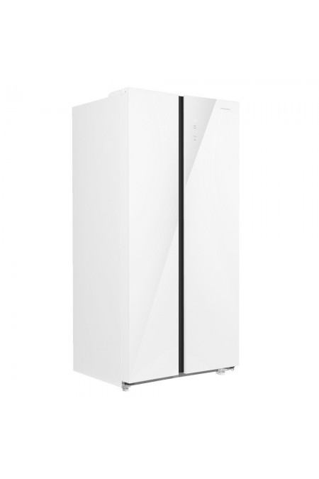 Холодильник Maunfeld MFF177NFW Slim Inverter (Side-by-side) (белый) 