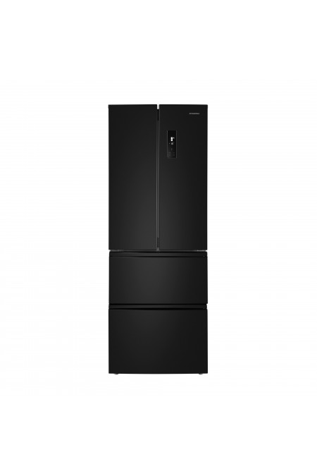 Холодильник Maunfeld MFF180NFBE01 (Side-by-Side) (черный) 2