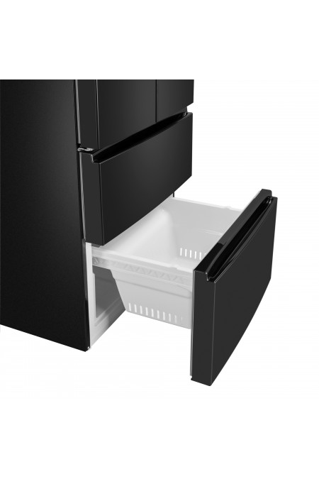 Холодильник Maunfeld MFF180NFBE01 (Side-by-Side) (черный) 6