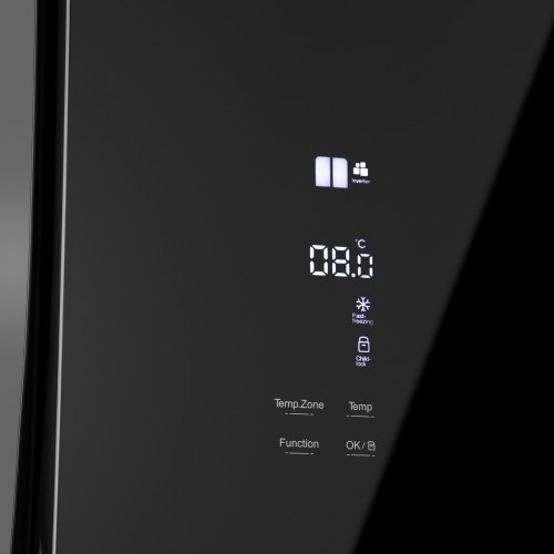 Холодильник MAUNFELD MFF181NFB (черный) 7