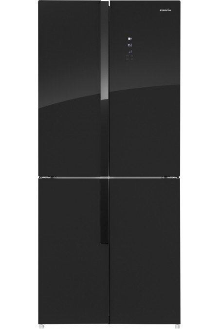 Холодильник Maunfeld MFF181NFB (Side-by-Side) (черный) 
