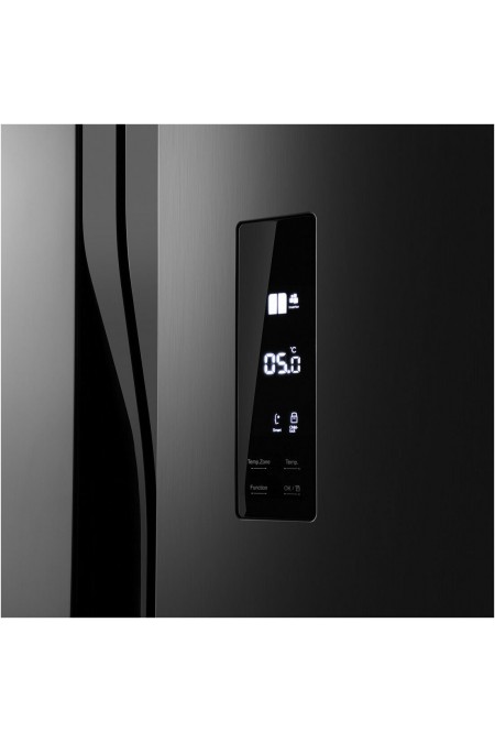 Холодильник Maunfeld MFF181NFSB (Side-by-Side) (черный) 1