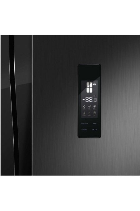 Холодильник Maunfeld MFF182NFSBE (Side-by-Side) (черный) 3