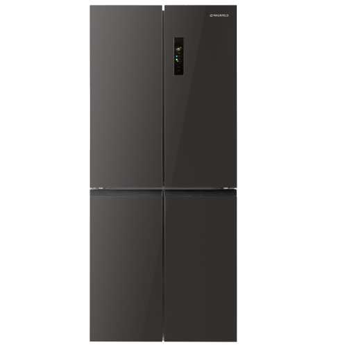 Холодильник Maunfeld MFF183NFSBE (Side-by-Side) (черная нержавеющая сталь) 