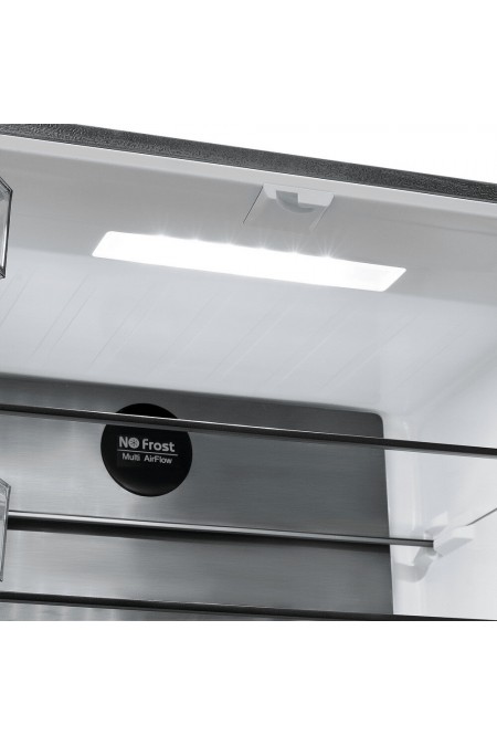 Холодильник Maunfeld MFF183NFSBE (Side-by-Side) (черная нержавеющая сталь) 3