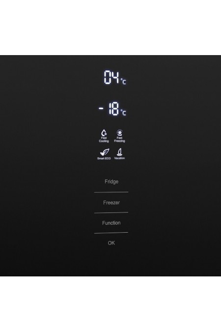 Холодильник Maunfeld MFF185NFB (черный) 2