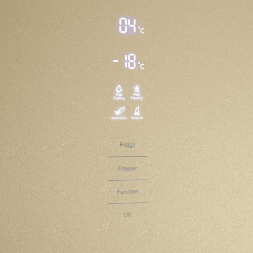 Холодильник MAUNFELD MFF185NFBG (бежевый) 8