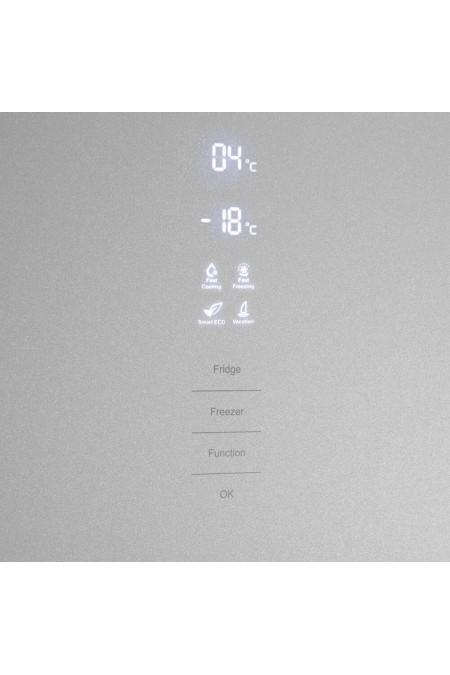 Холодильник Maunfeld MFF185NFS (серый) 2