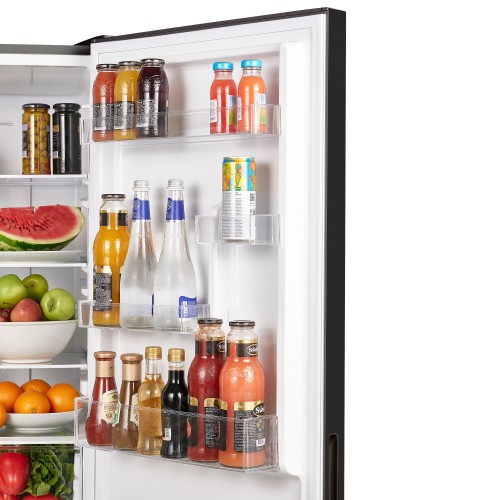 Холодильник Maunfeld MFF185NFSB10 (черная нержавеющая сталь) 4