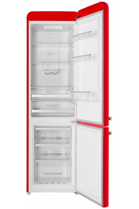 Холодильник Maunfeld MFF186NFRR (красный) 1