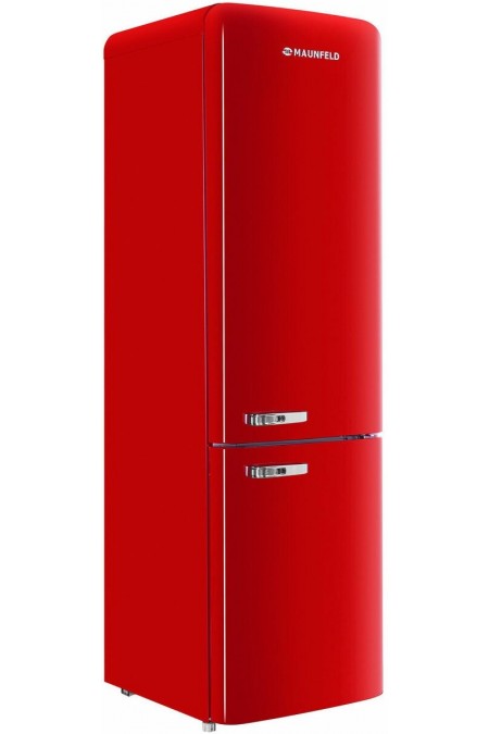 Холодильник Maunfeld MFF186NFRR (красный) 2