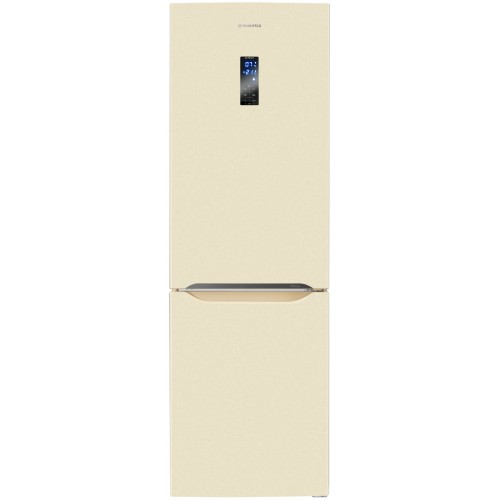 Холодильник MAUNFELD MFF187NFIBG10 (бежевый) 4