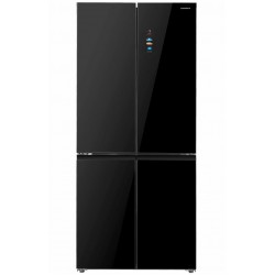 Холодильник Maunfeld MFF190NFDB (Side-by-Side) (черный)