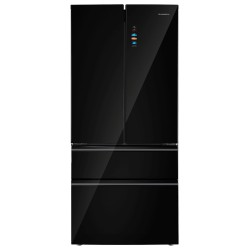 Холодильник Maunfeld MFF190NFDB01 (Side-by-side) (черный)