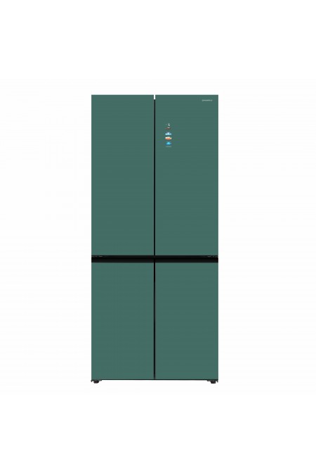 Холодильник Maunfeld MFF190NFDGN Matt Inverter (Side-by-side) (зеленый) 